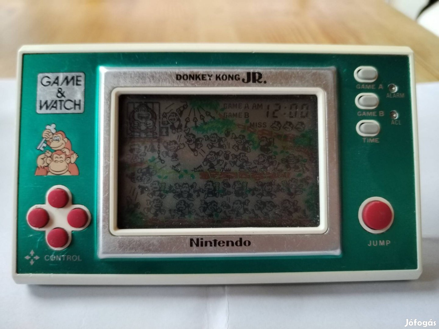 Nintendo game Watch donkey kong junior kvarcjáték nagyon szép! 