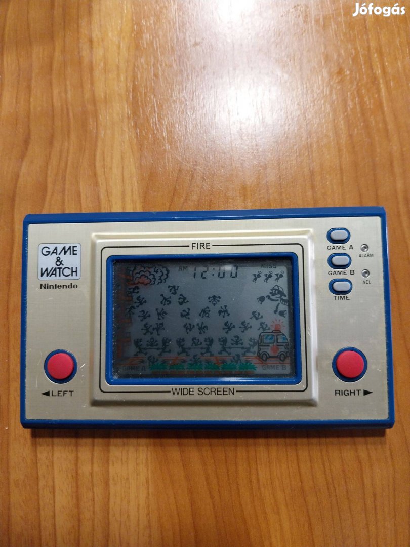 Nintendo game & watch Fire kvarcjáték