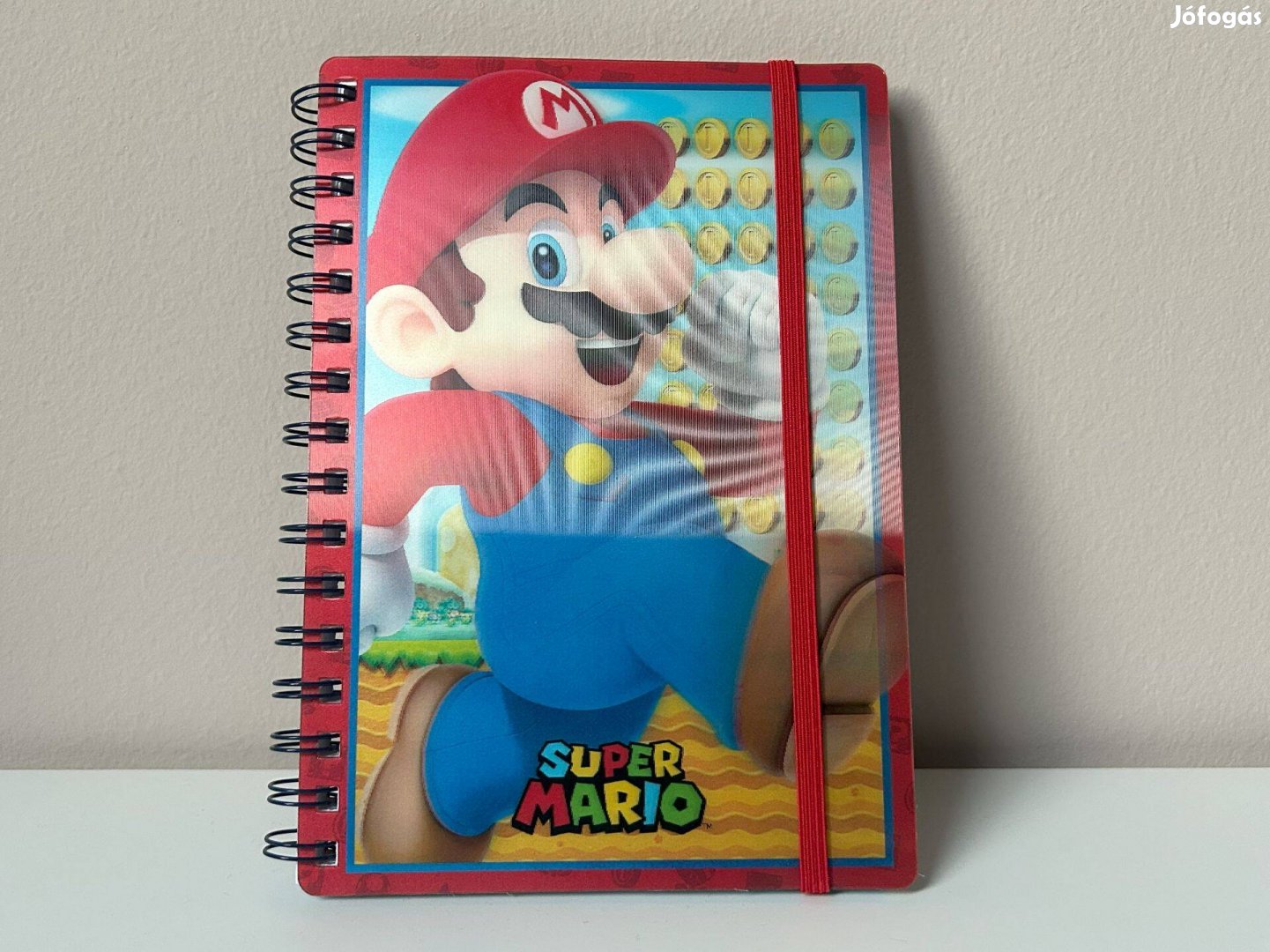 Nintendo licencelt 3D-s Super Mario jegyzetfüzet