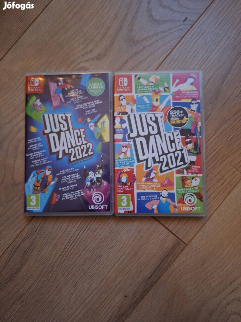 Nintendo switch Just Dance 21 & 22