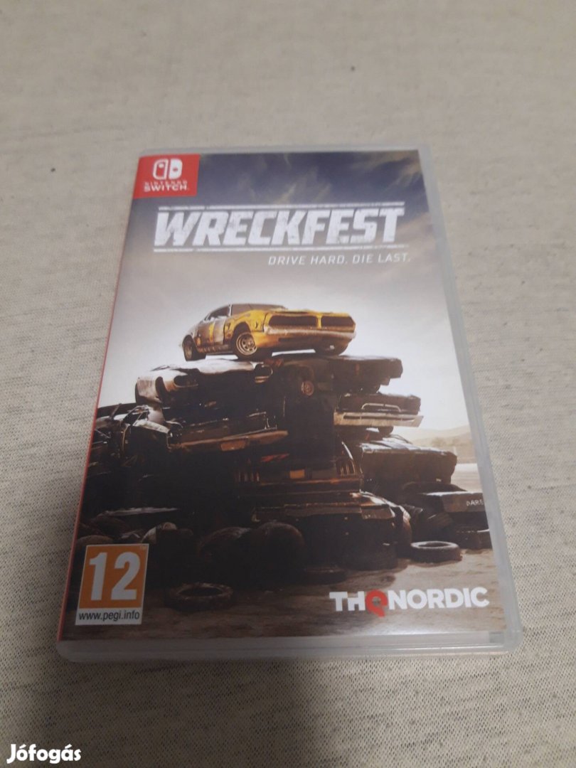 Nintendo switch Wreckfest játek