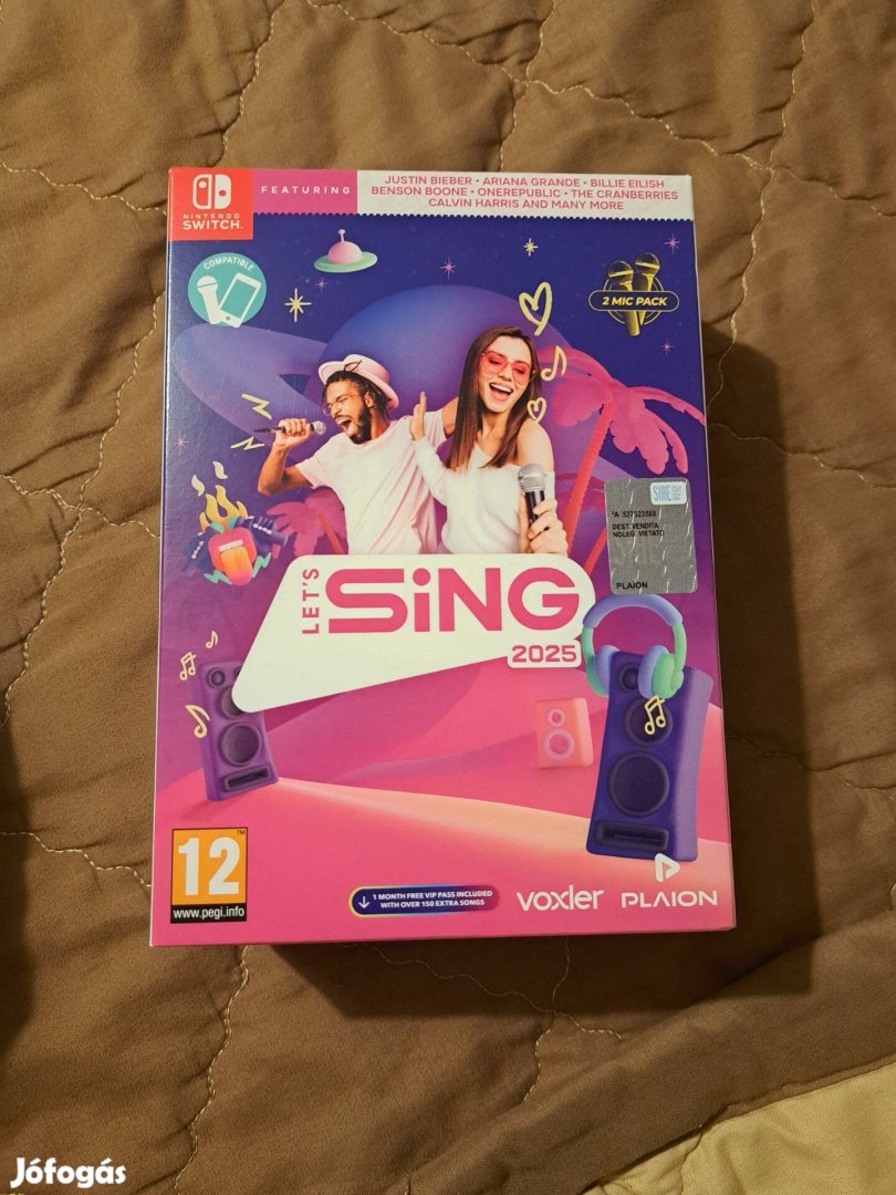 Nintendo switch karaoke szett