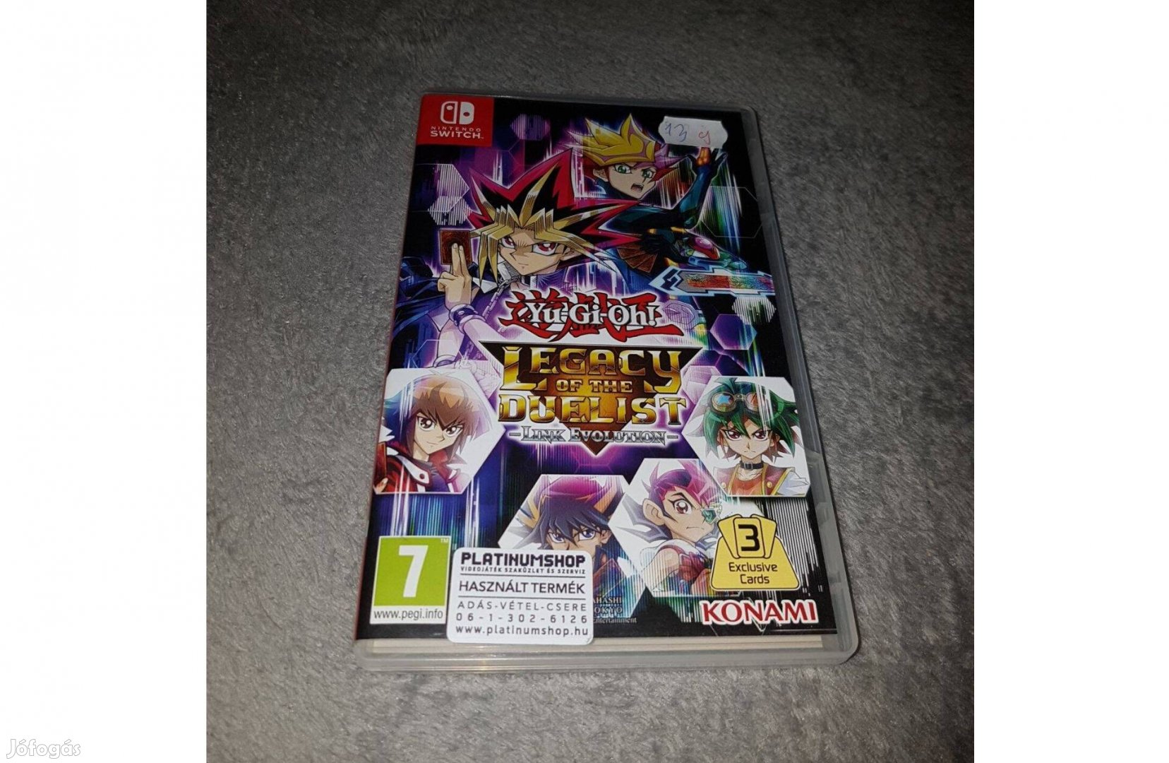 Nintendo switch yu-gi-oh legacy of the duelist eladó