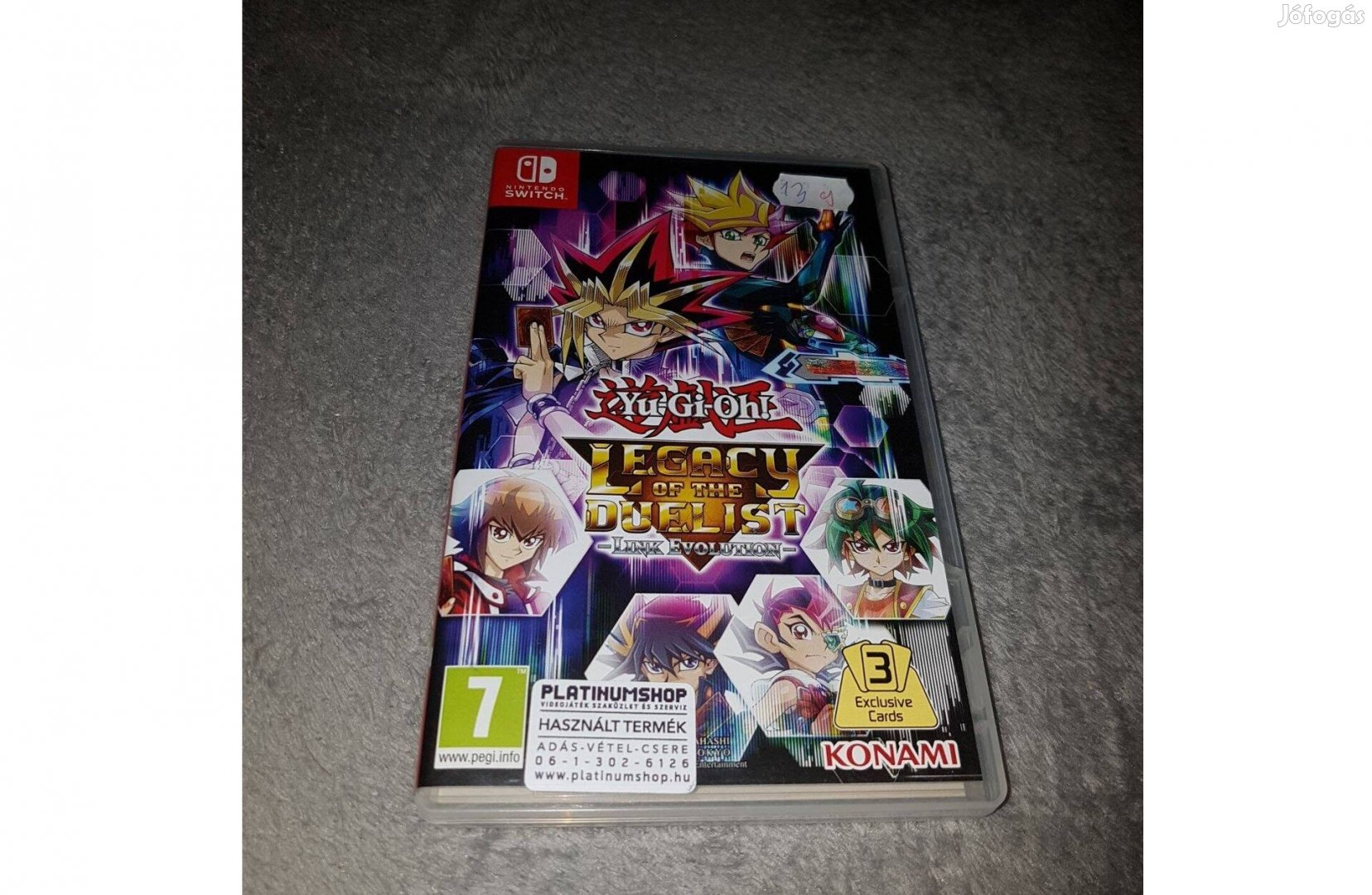 Nintendo switch yu-gi-oh legacy of the duelist eladó