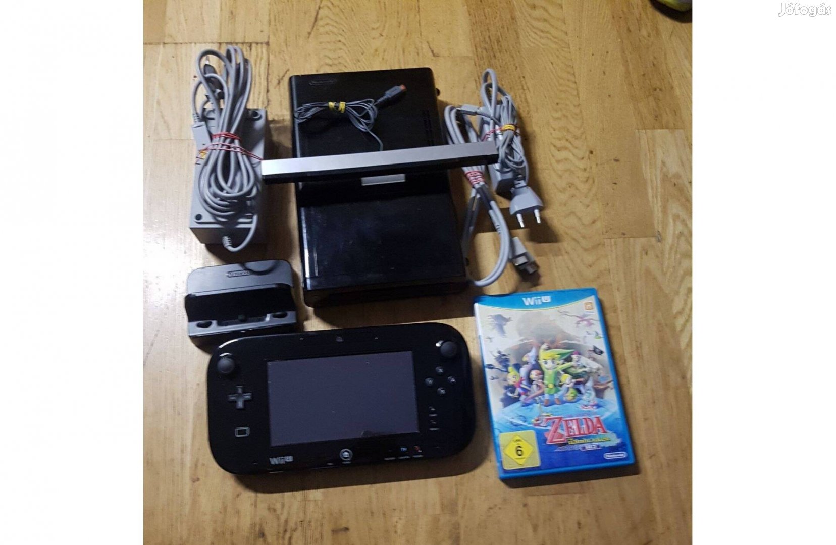 Nintendo wii u 32 gb 1 játékkal eladó