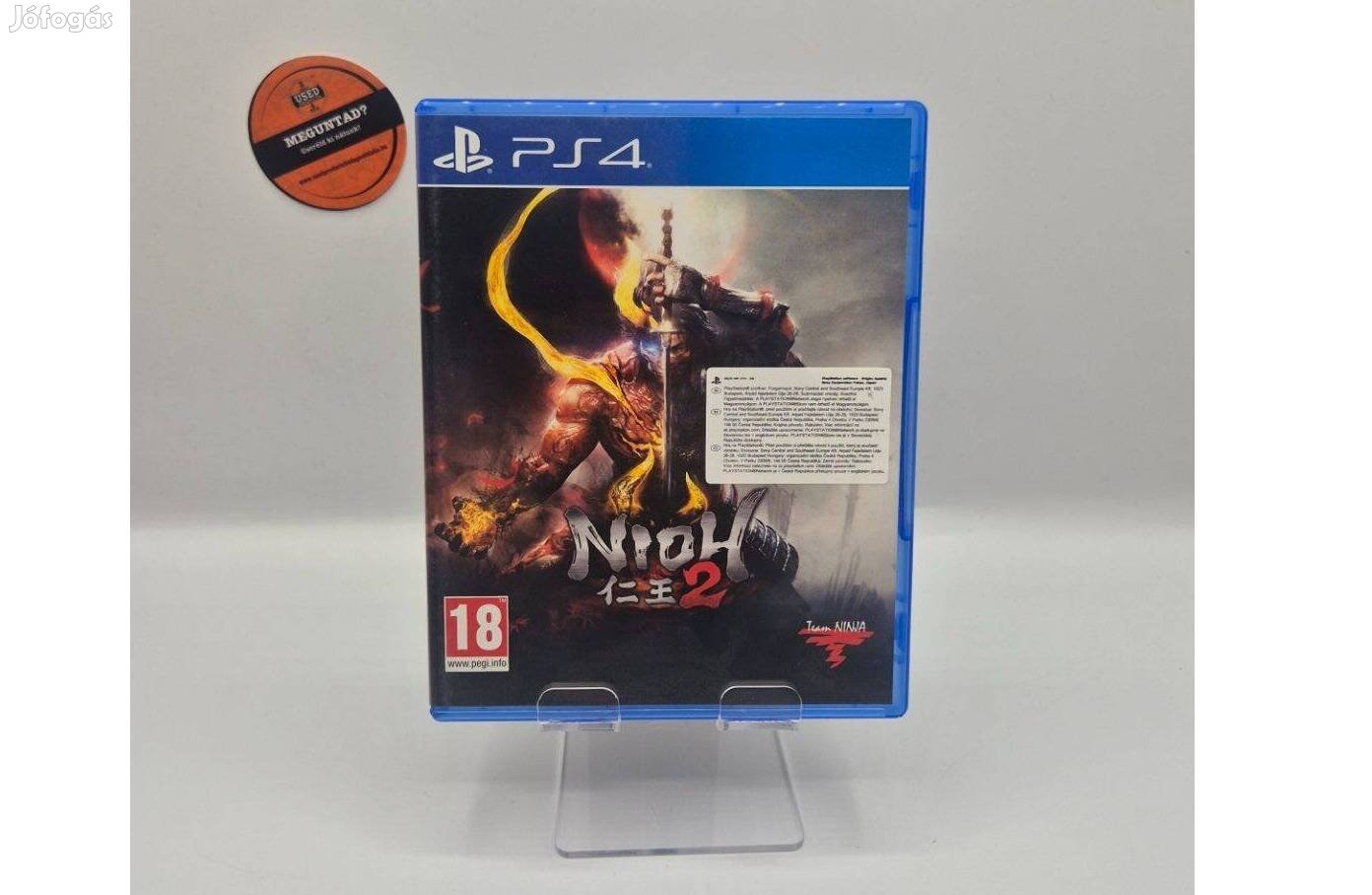 Nioh 2 Souls - PS4 játék, használt