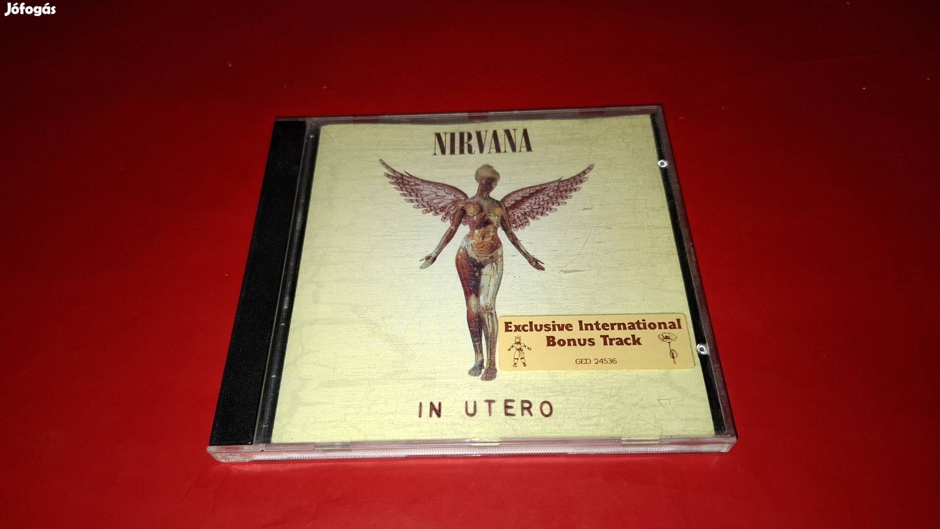 Nirvana In Utero Cd 1993 Francia