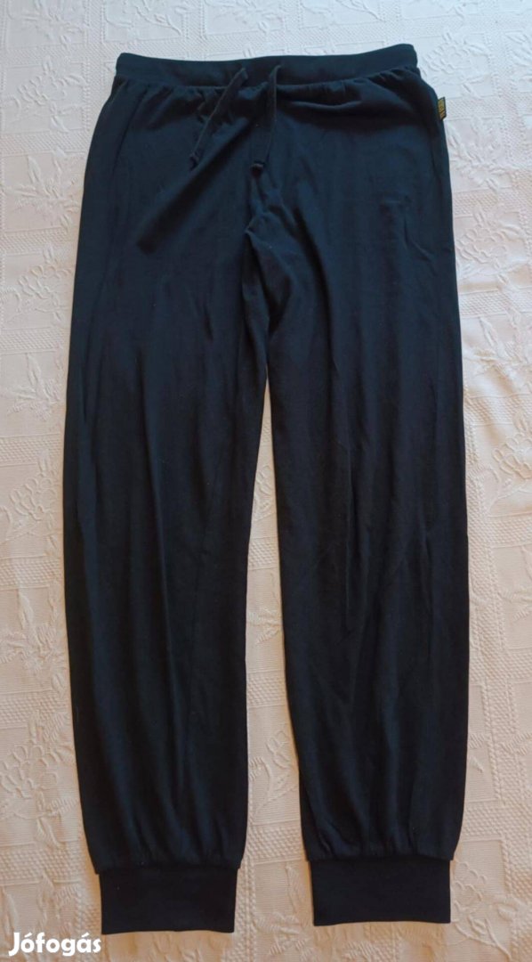 Nirvana Zenekaros Fekete Vékony Pamut Melegítő Nadrág M