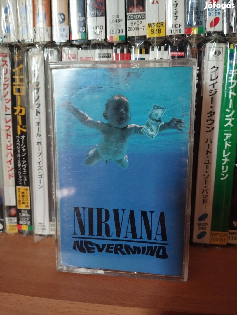 Nirvana - Nevermind ritka magyar kiadású kazetta