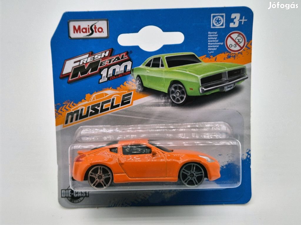 Nissan 370z (2020) - narancs/fekete -  Maisto - 1:64