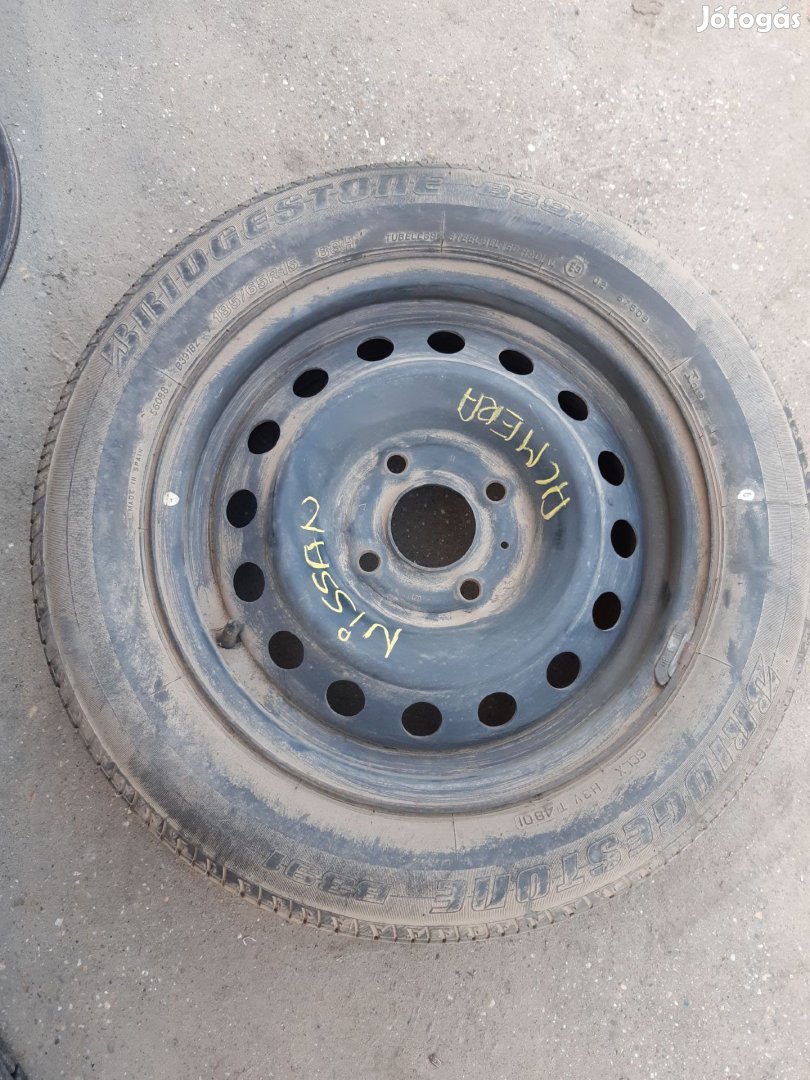 Nissan Almera N16 Acél Felni + Nyári Gumi