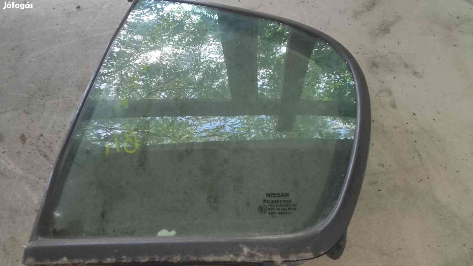 Nissan Almera N16 Bal Hátsó Ajtó Fix Ablaküveg
