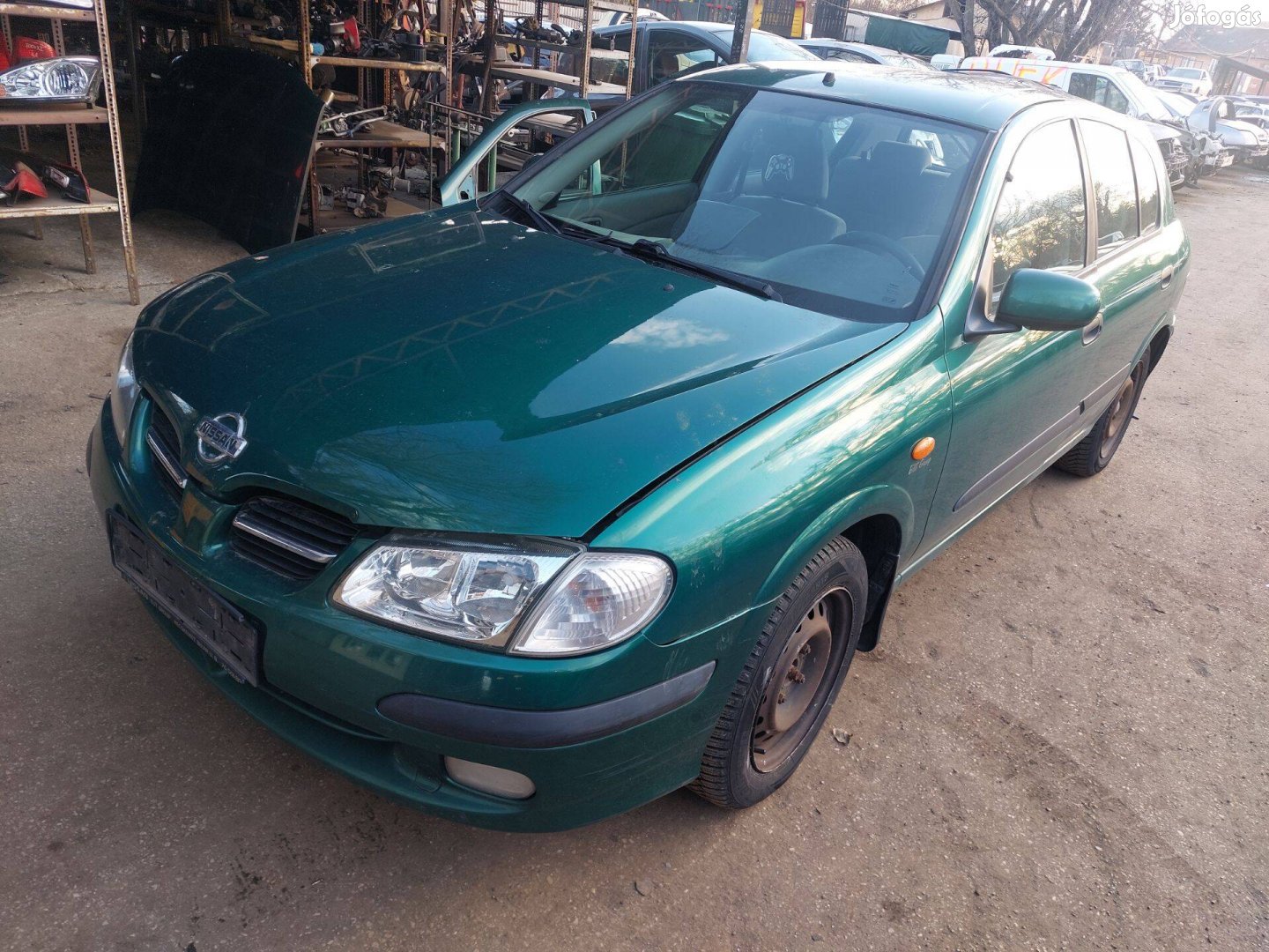 Nissan Almera N16 karosszéria elemei zöld