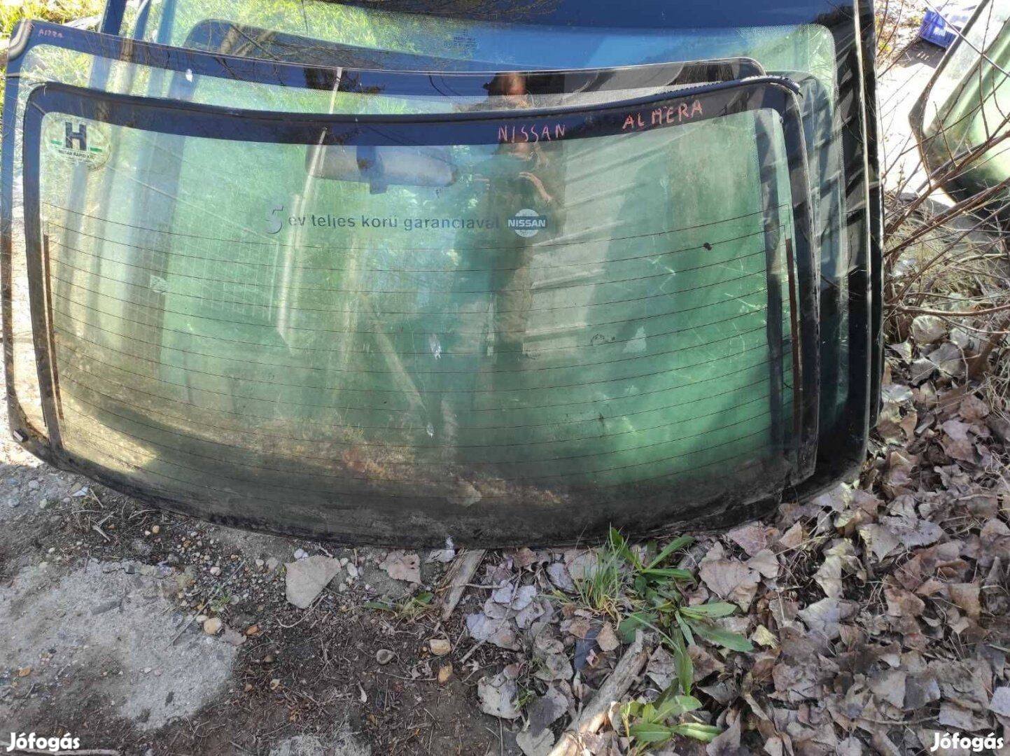 Nissan Almera.N.16.minden típusú üvegei kedvező áron eladók