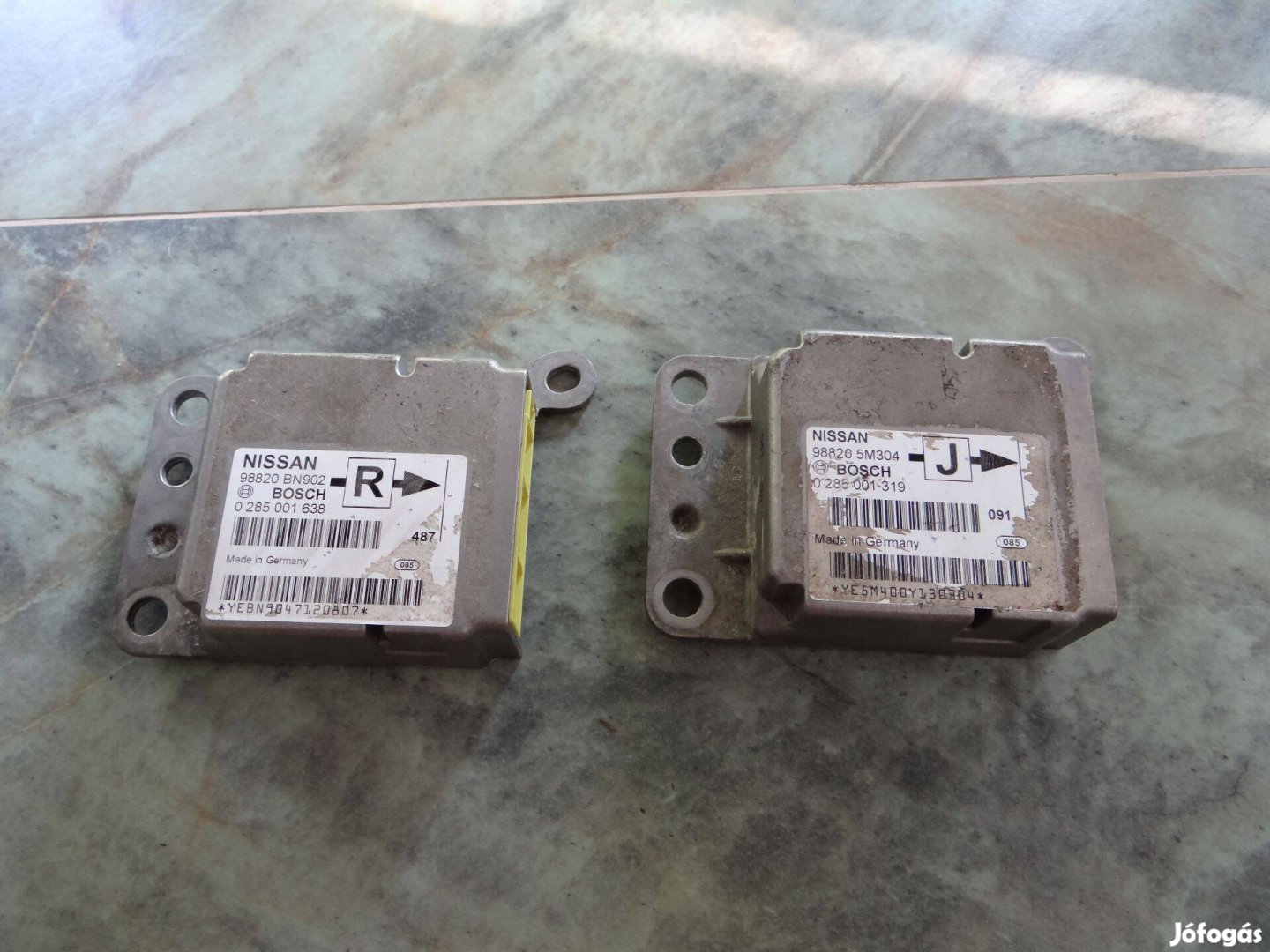 Nissan Almera légzsákvezérlő