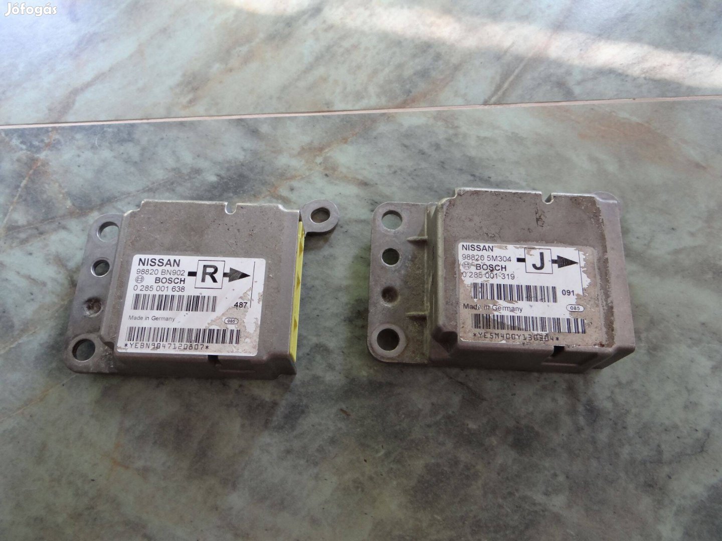 Nissan Almera légzsákvezérlő