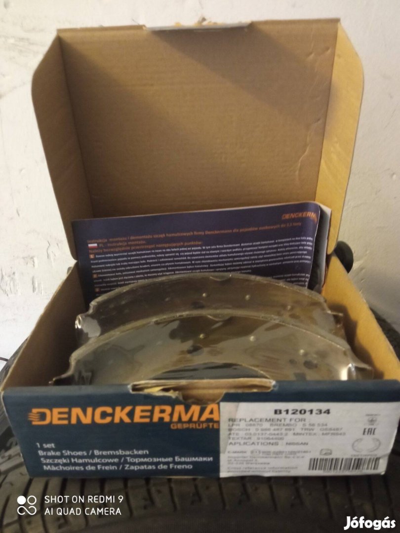 Nissan Brembo dob fékbetét. Új