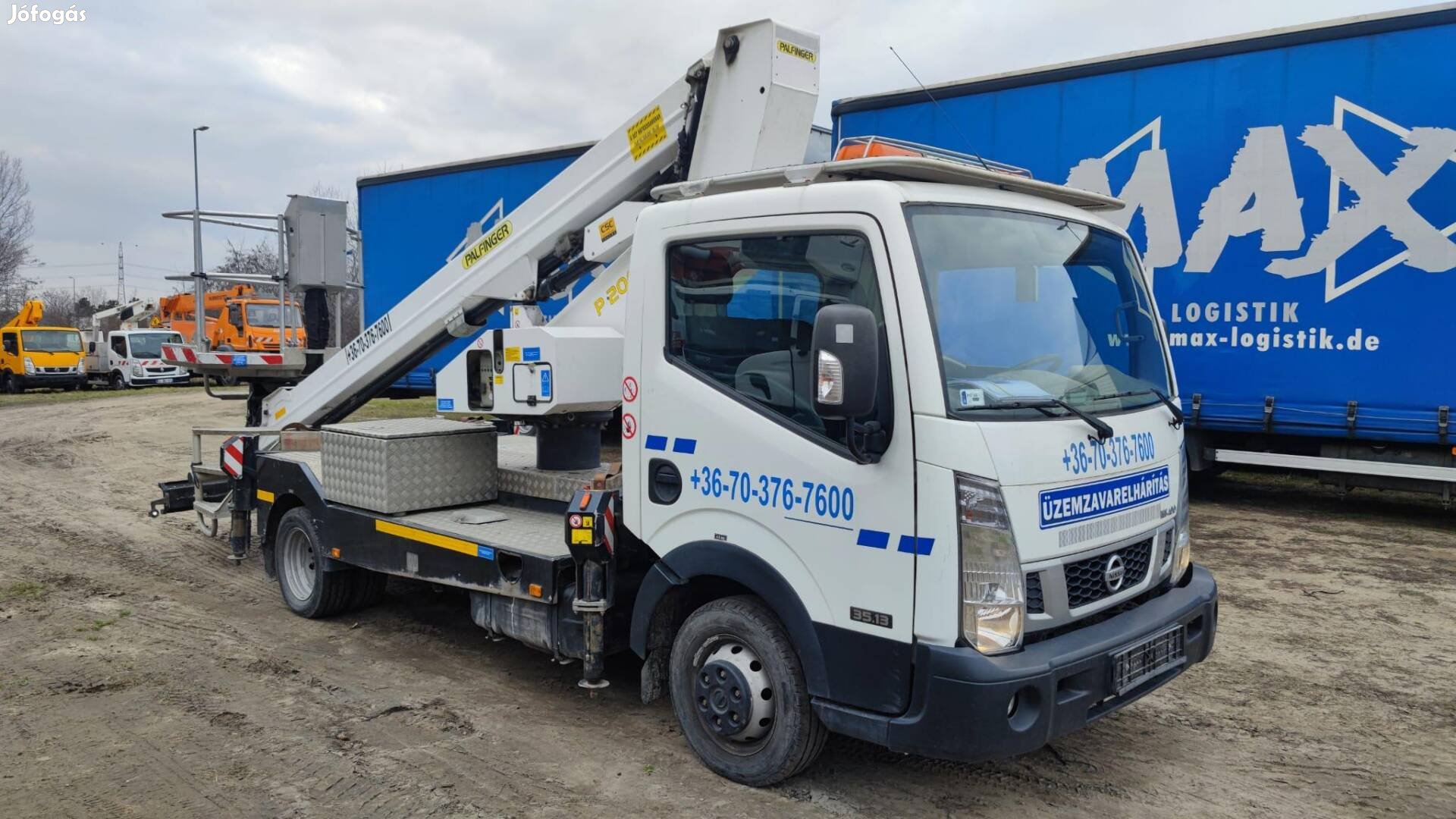 Nissan Cabstar 2.5 tdi - Palfinger P200 Txe - 22m