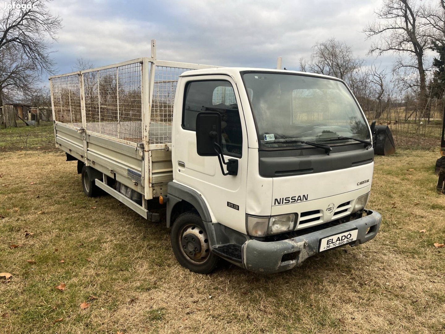 Nissan Cabstar 3.0 35.13 Nagy Plató! 3,5T Vontatás!