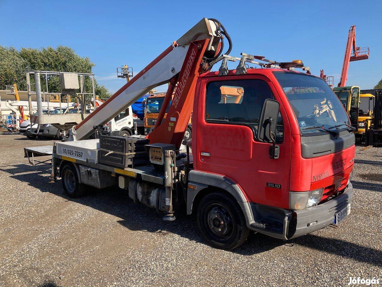 Nissan Cabstar Multitel 160 ALU DS - 16m