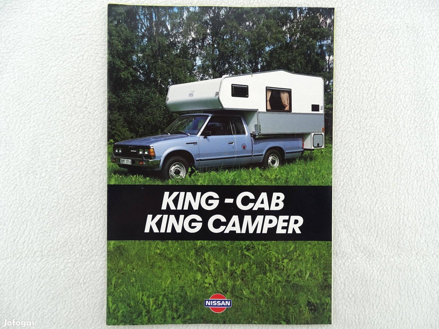 Nissan King Cab Camper Pick Up lakóautó és teherautó prospektus