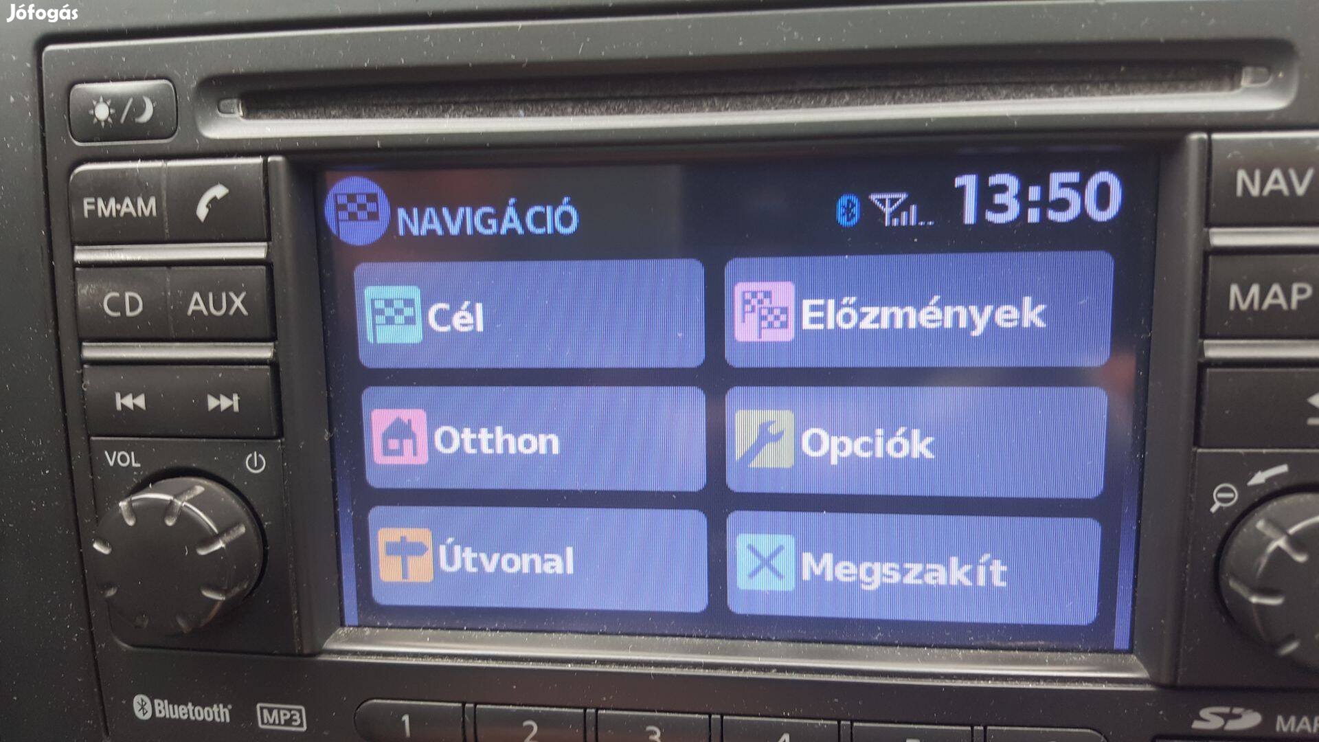 Nissan LCN1 Connect 1 magyarítás magyarosítás SD Qashqai Juke Note