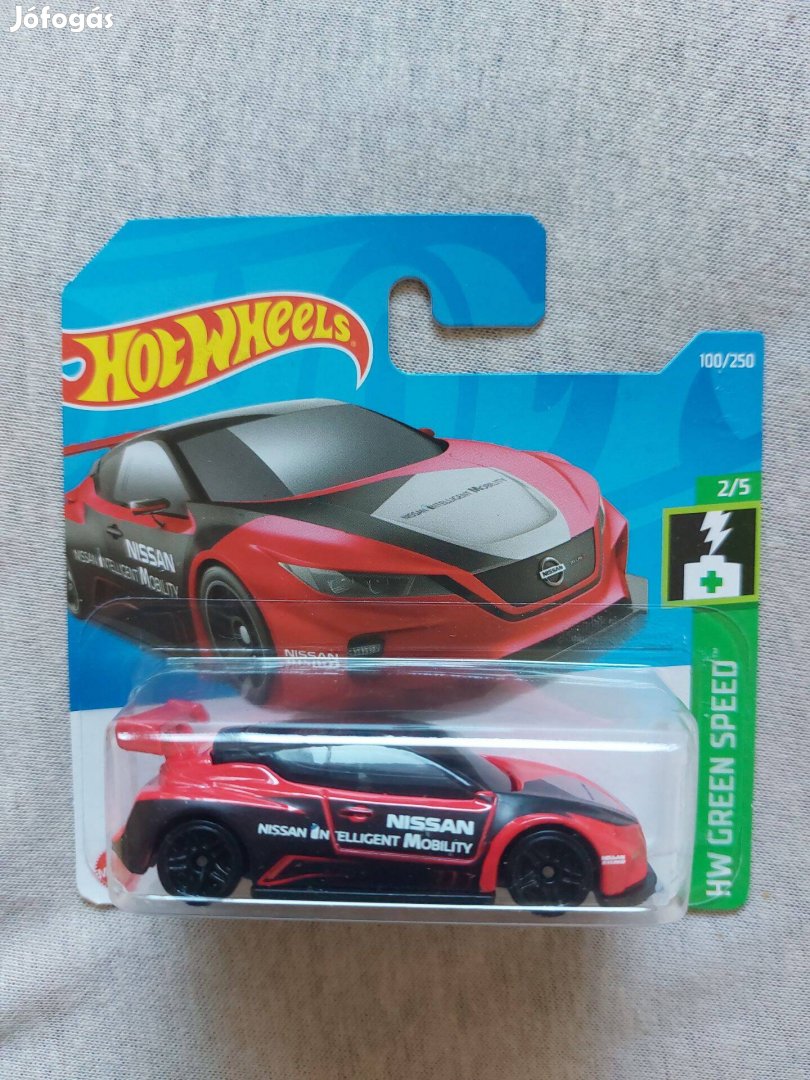 Nissan Leaf Matchbox Match Box Hot Wheels e-autó kisautó