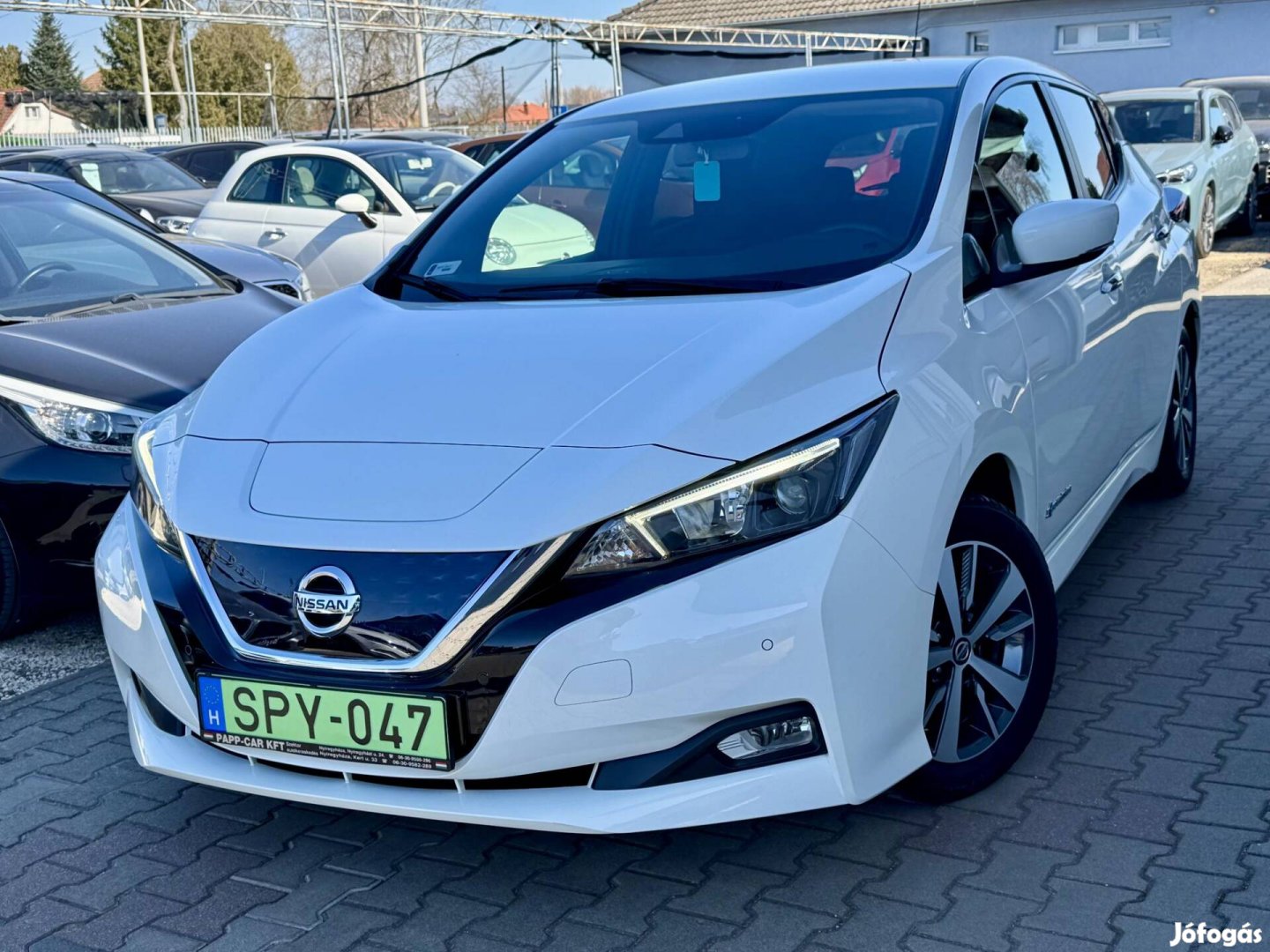 Nissan Leaf Tekna 40kWh Automata Navigáció.To