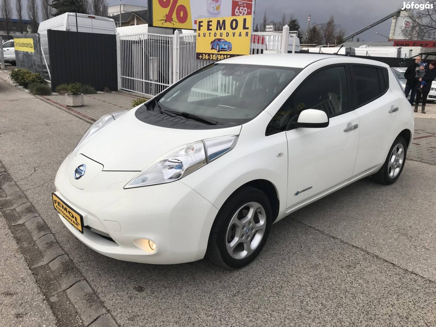 Nissan Leaf (Automata) S-mentes! Végig Sz.könyv...