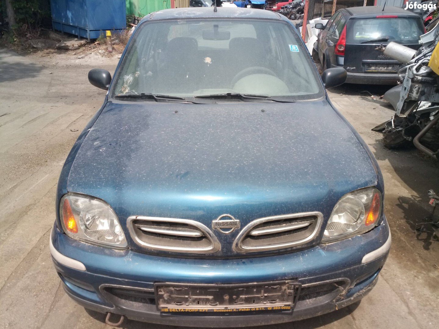 Nissan Micra bontás, lökhárító, motorháztető, sárvédő