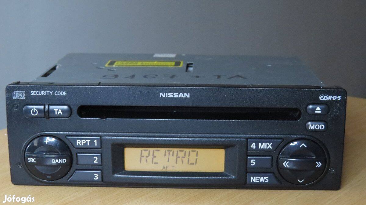 Nissan Micra gyári cd rádió autórádió fejegység