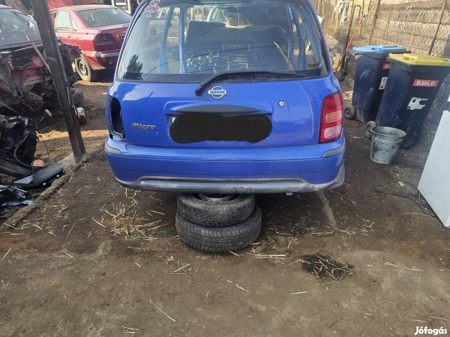 Nissan Micra hátsó lökhárító 8000