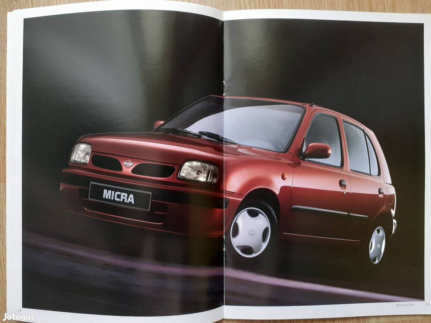 Nissan Micra prospektus - 1995, angol nyelvű