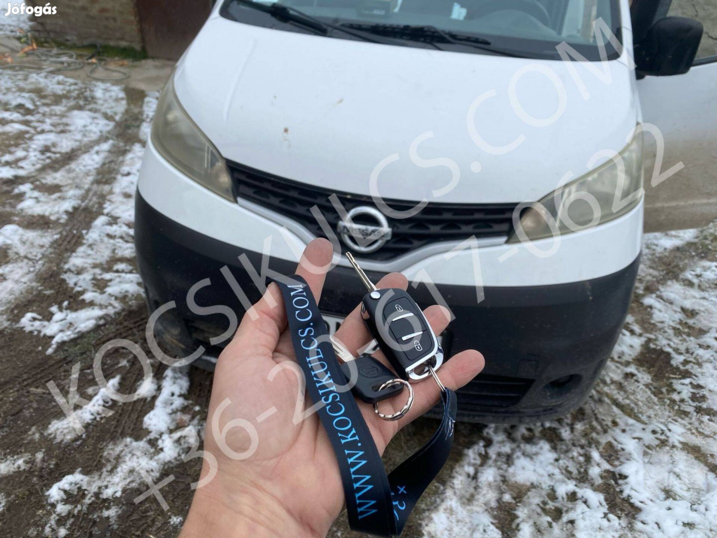 Nissan NV200 autókulcs eladó - új - autóhoz programozva