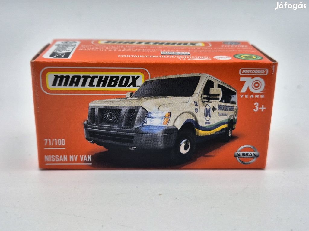 Nissan NV Van - 71/100 -  Matchbox - 1:64