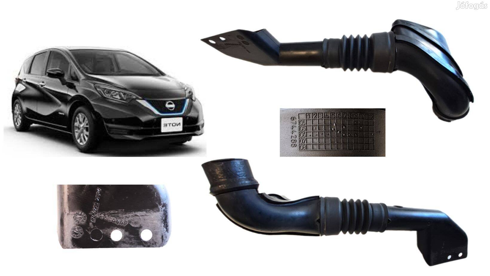 Nissan Note légbeömlő cső, cikkszám 6744288