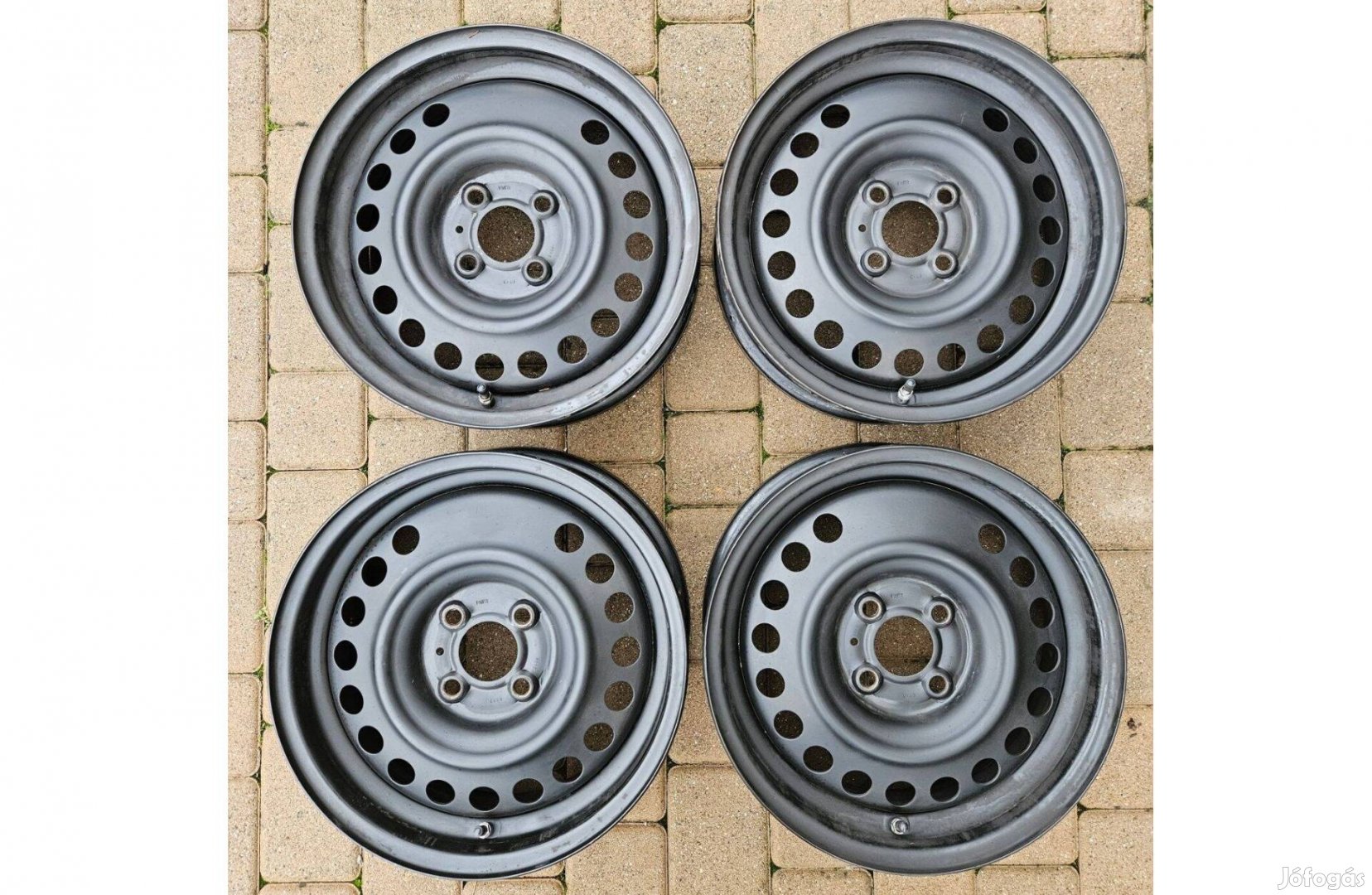 Nissan Note lemezfelni garnitúra 5,5Jx15 ET40, 4×100, Tpms-sel is
