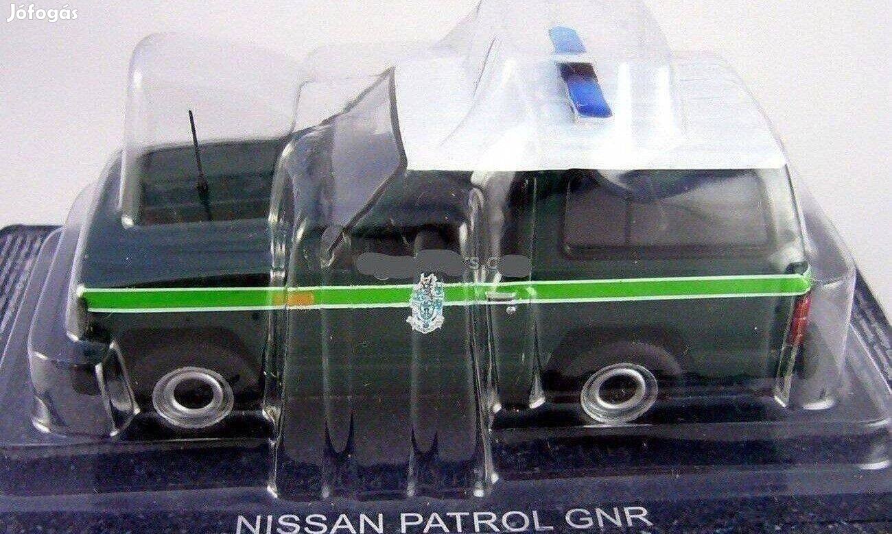 Nissan Patrol GNR police kisauto modell 1/43 Eladó