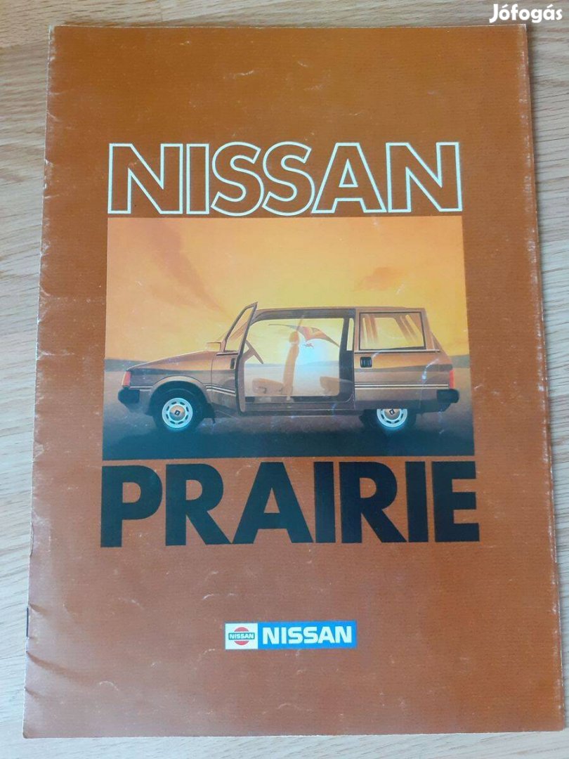 Nissan Prairie prospektus - 1984, német nyelvű