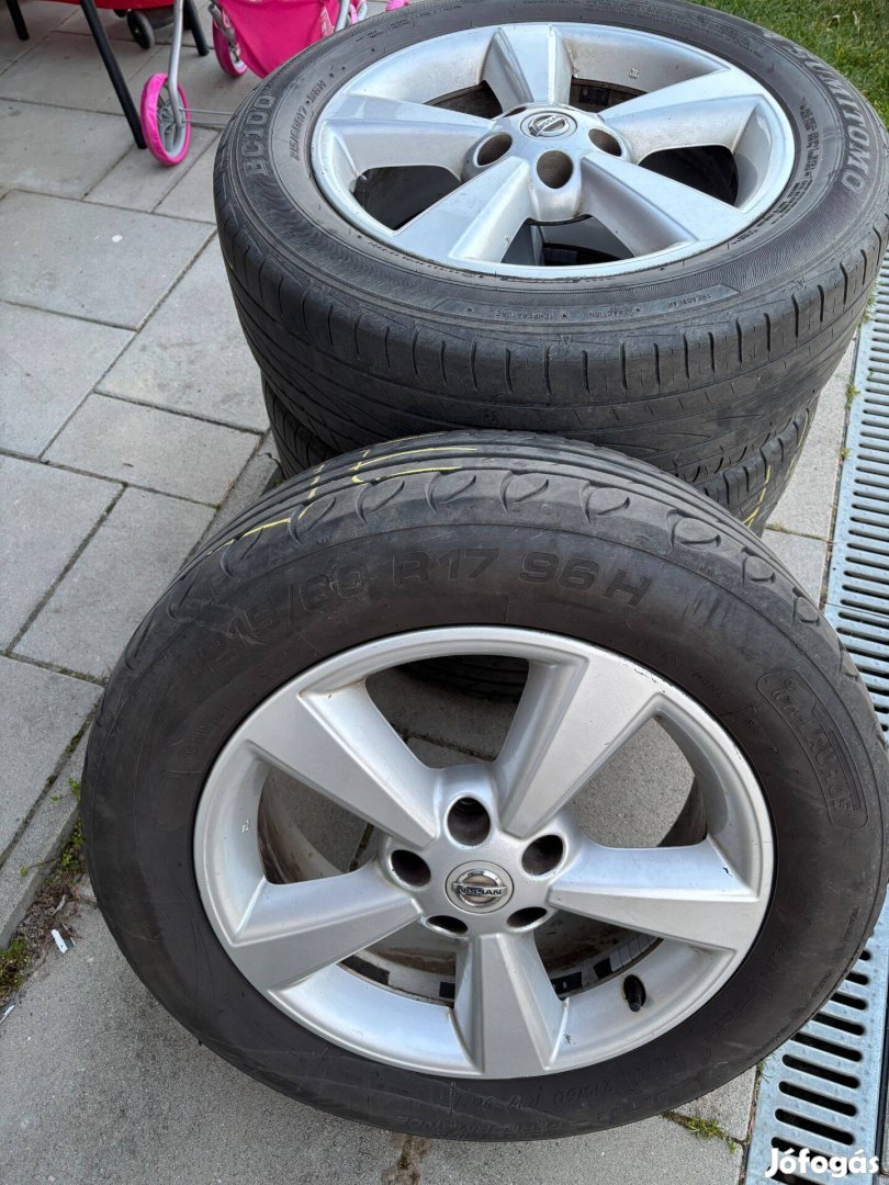 Nissan Qashqai 17 alufelni