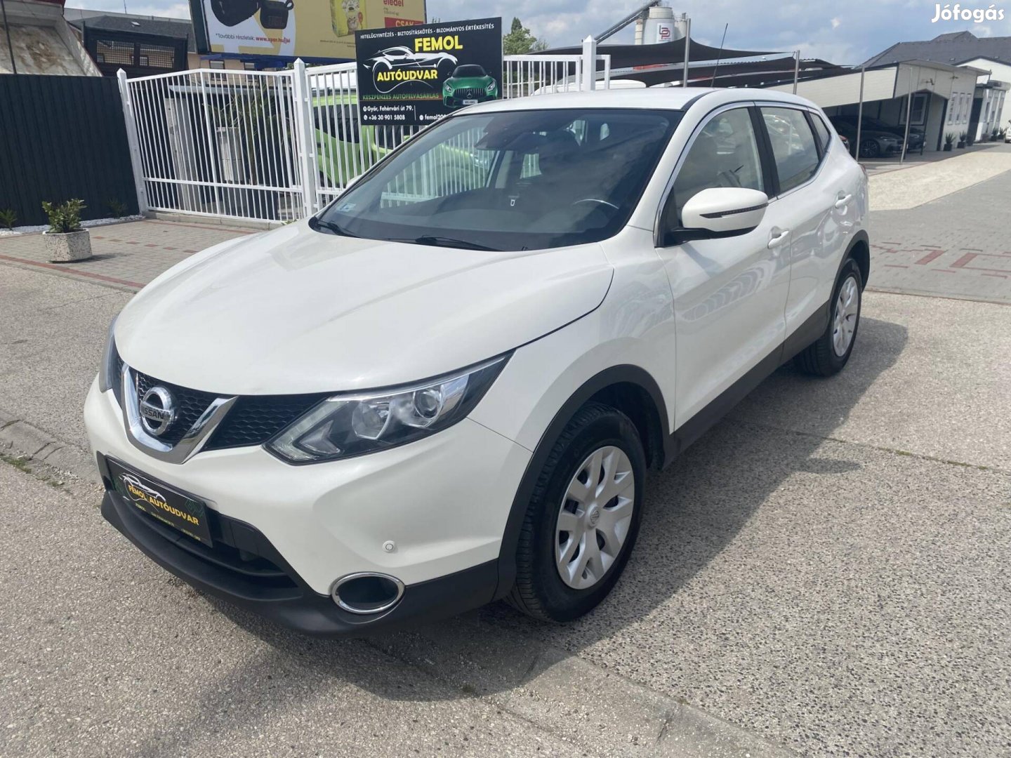 Nissan Qashqai 1.5 dCi Visia S-mentes! Végig Sz...