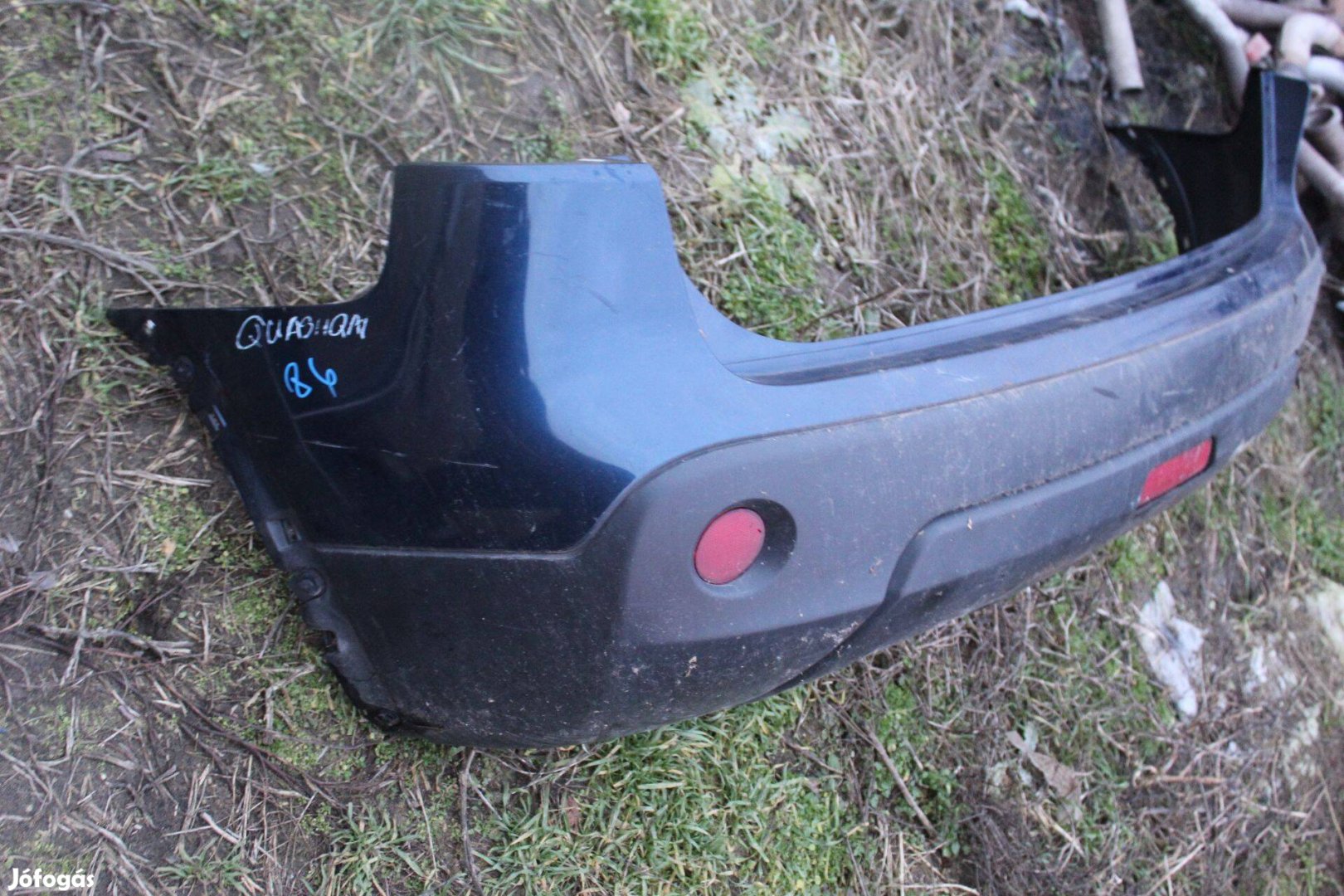 Nissan Qashqai 2007-2010 Hátsó lökhárító üresen (86)