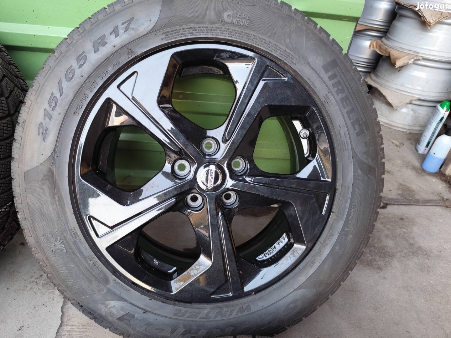 Nissan Qashqai Dacia Duster gyári alufelni 5x114,3 17"