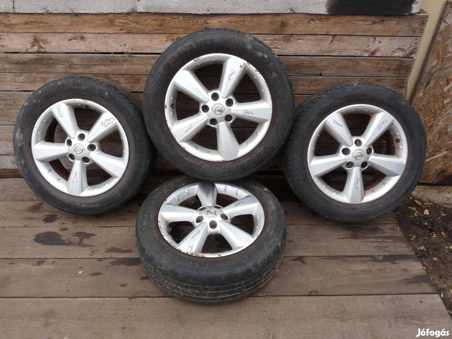 Nissan Qashqai alufelni szett -17-s