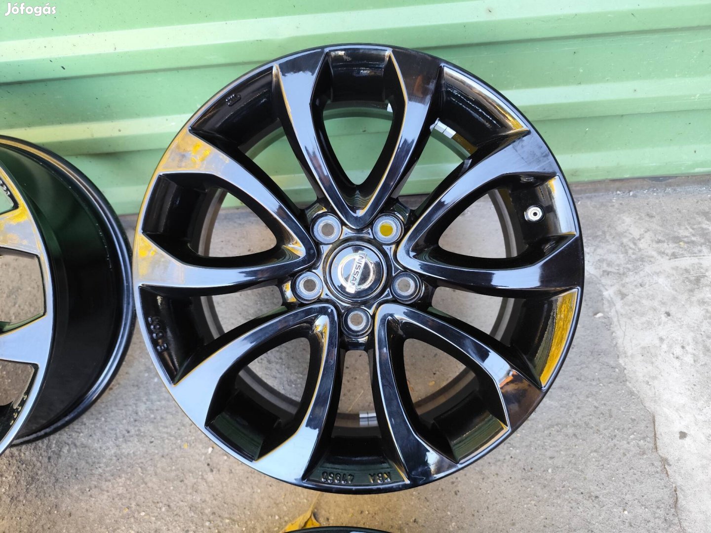 Nissan Qashqai juke Renault laguna mégane gyári alufelni 5x114,3 17"