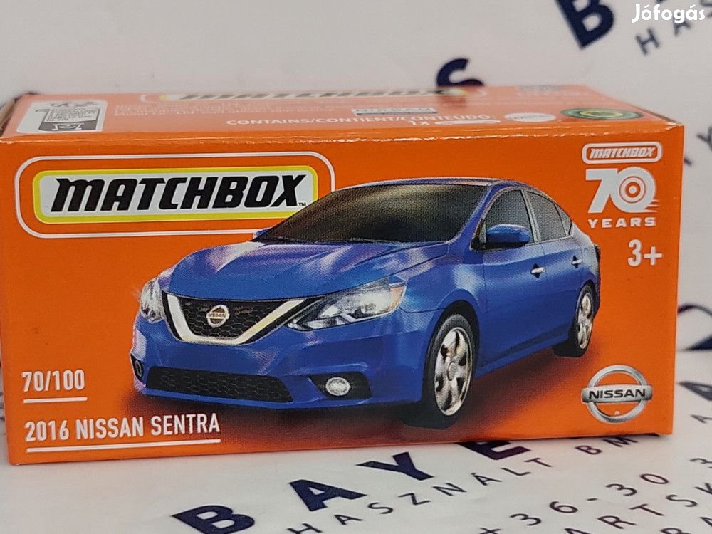 Nissan Sentra (2016) - 70/100 -  Matchbox - 1:64