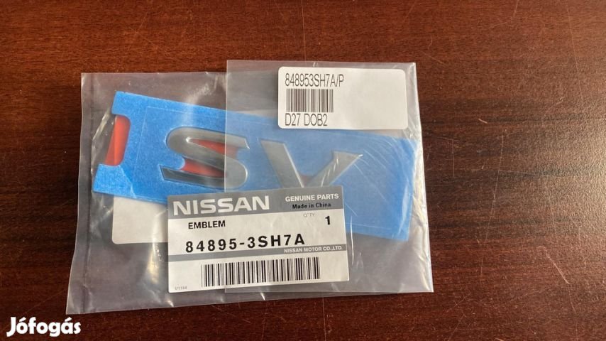 Nissan Sentra csomagtartó embléma 848953SH7A eladó