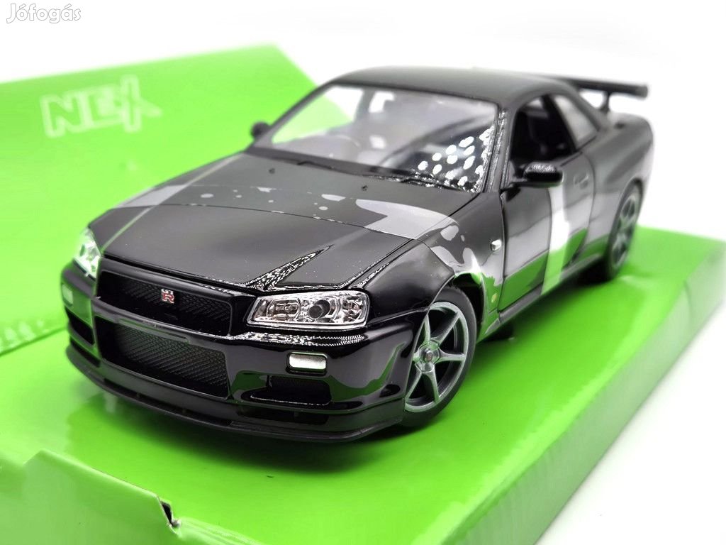 Nissan Skyline GT-R R34 Coupe (1999) -  Welly - 1:24