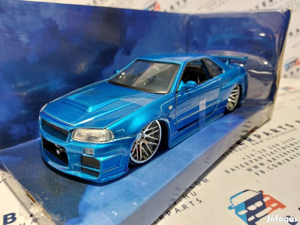 Nissan Skyline GT-R R34 - Fast&Furious -  Halálos Iramban - Brian's S