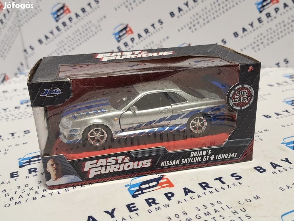 Nissan Skyline GT-R - Fast n Furious Brian - Halálos Iramban -  Jada